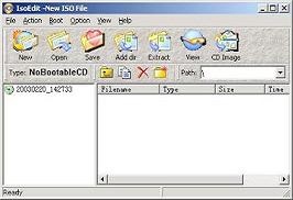 ISOEdit Screenshot